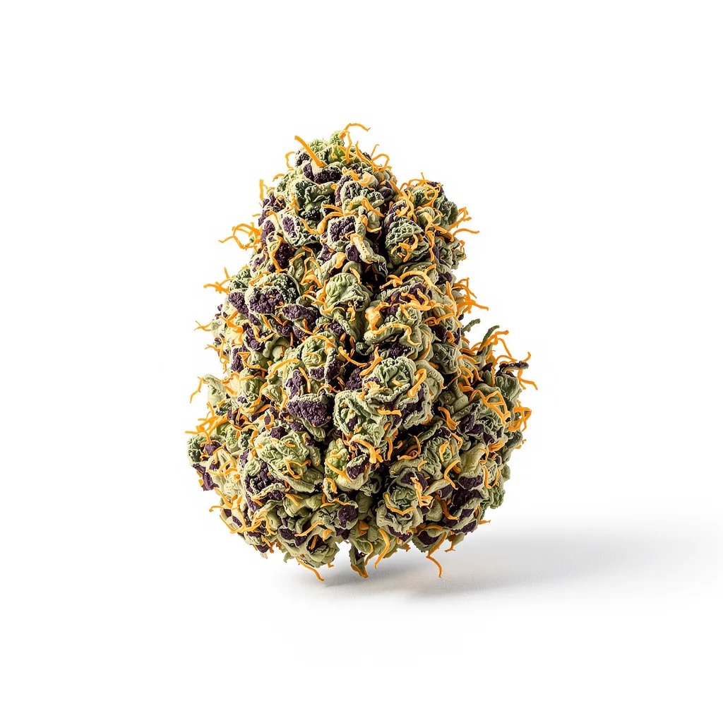 Paris XXX 85% indica / 15% sativa — flor con tricomas visibles
