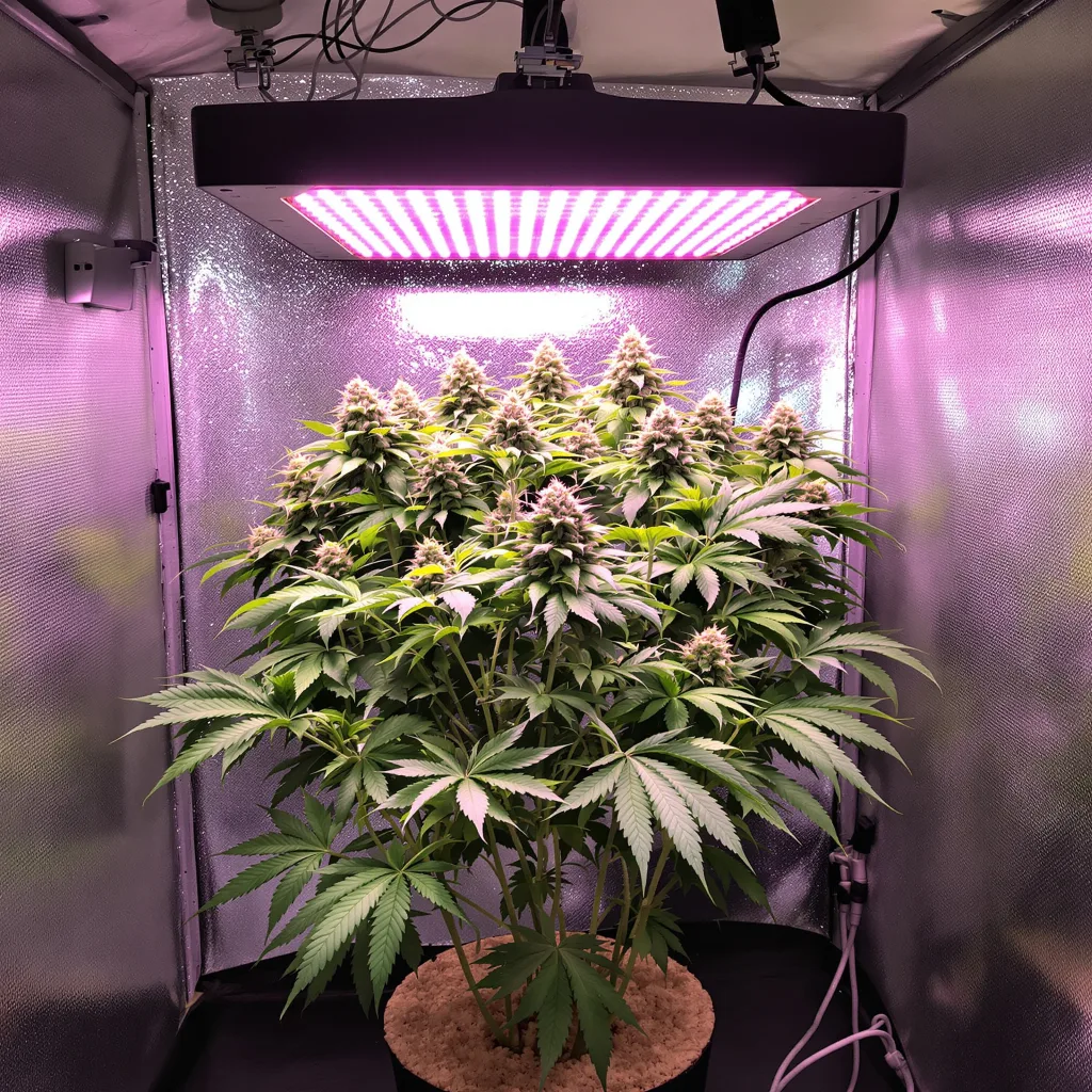 Planta de cannabis Pennywise en fase de floración — 90-130 cm feminizada