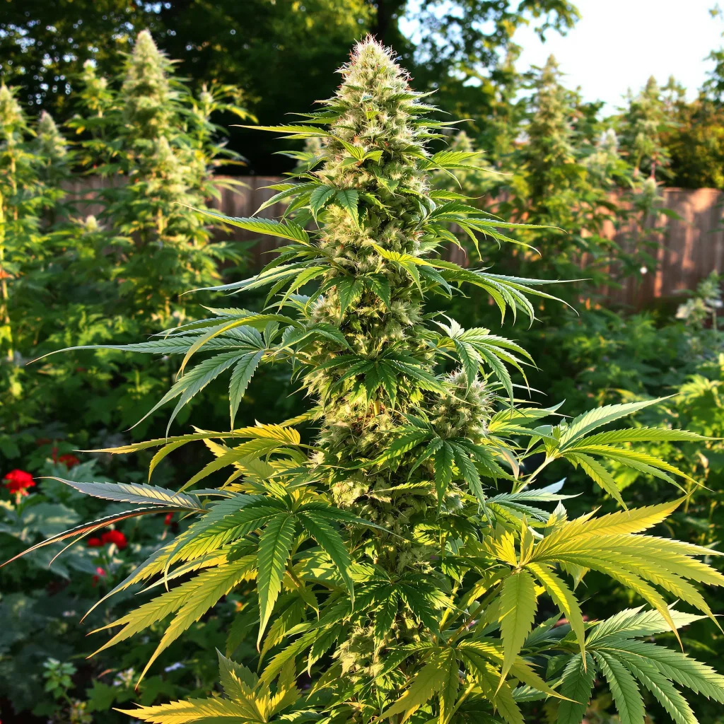 Phantom Cookies 40% indica / 60% sativa — flor con tricomas visibles