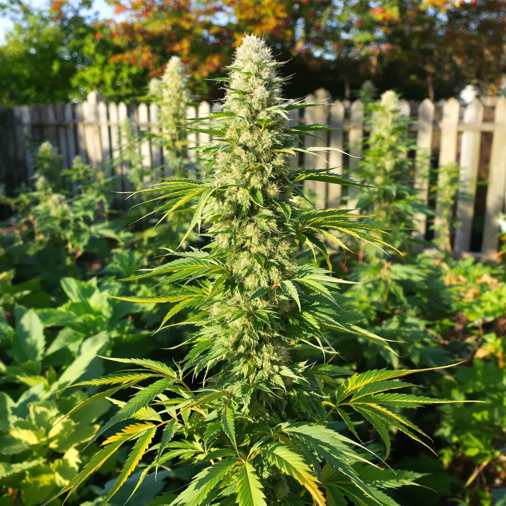 Phantom Cookies 40% indica / 60% sativa — flor con tricomas visibles