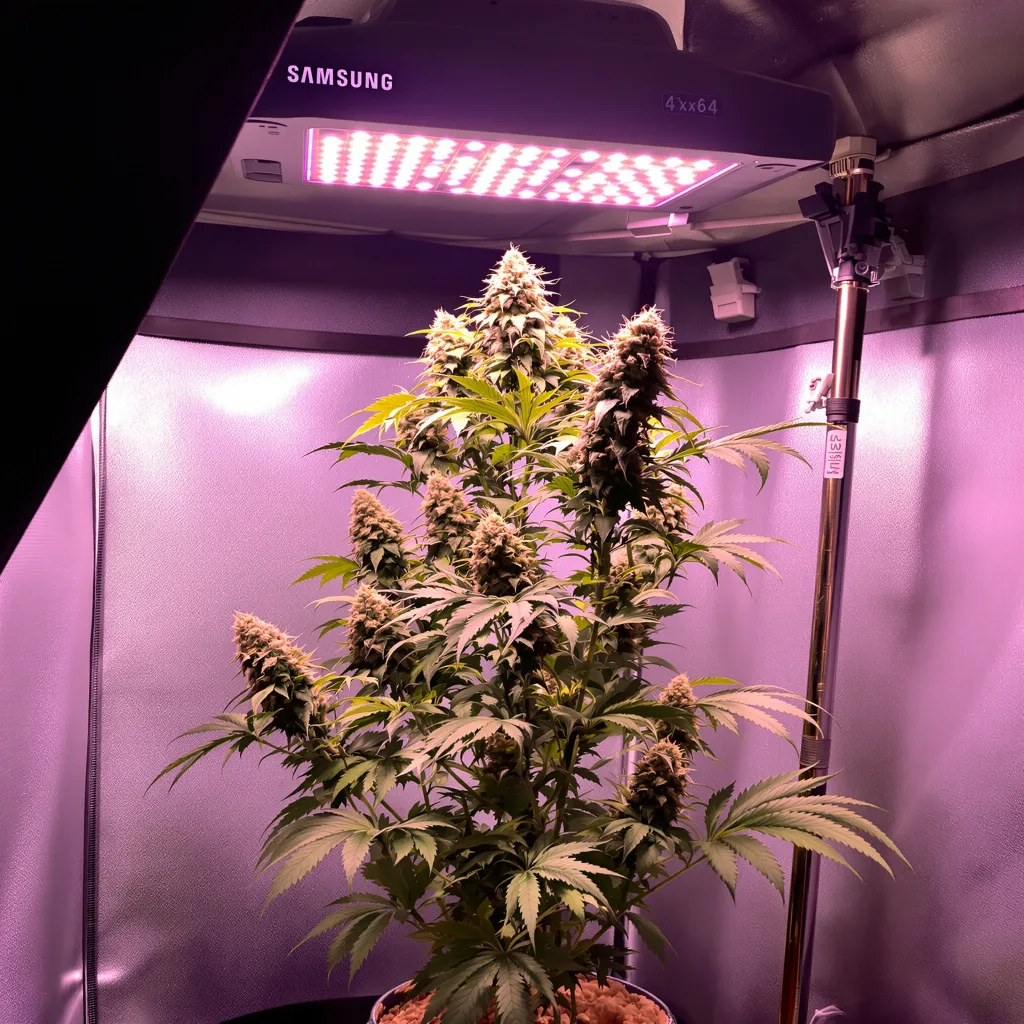 Planta de cannabis Phantom OG en fase de floración — 120-180 cm feminizada