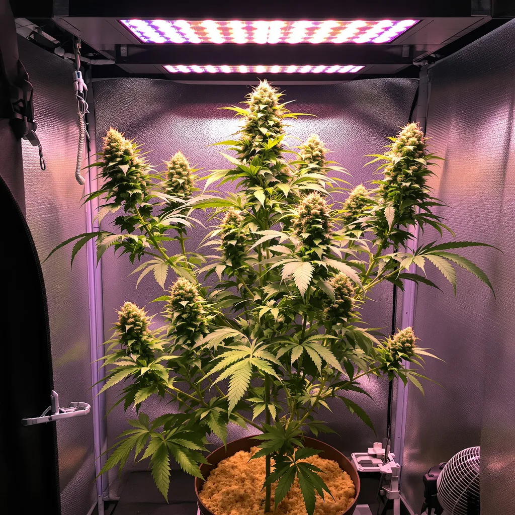 Planta de cannabis Pie Scream en fase de floración — 120-180 cm feminizada