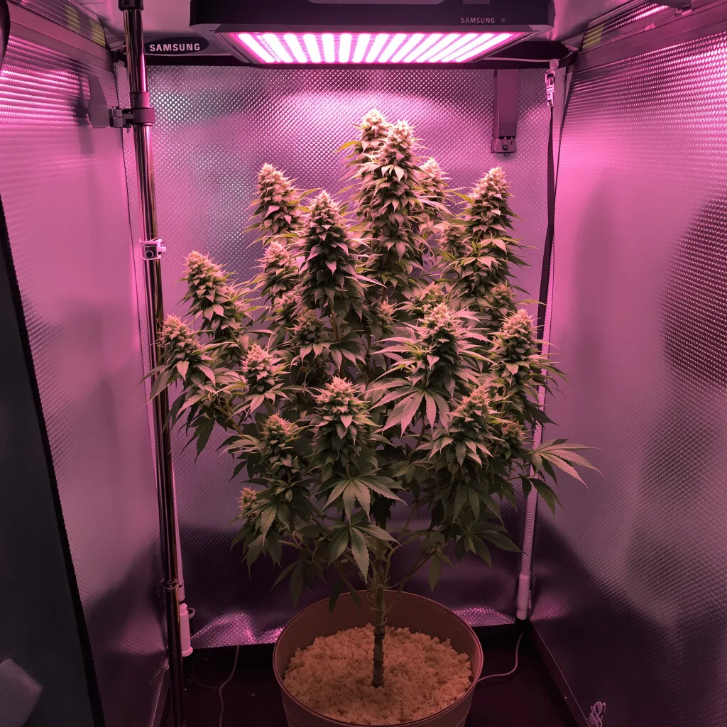 Planta de cannabis Pina Colada en fase de floración — 120-180 cm feminizada