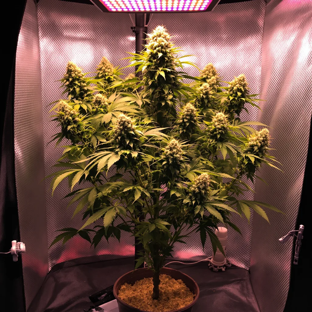 Planta de cannabis Pineapple Diesel en fase de floración — 120-180 cm feminizada