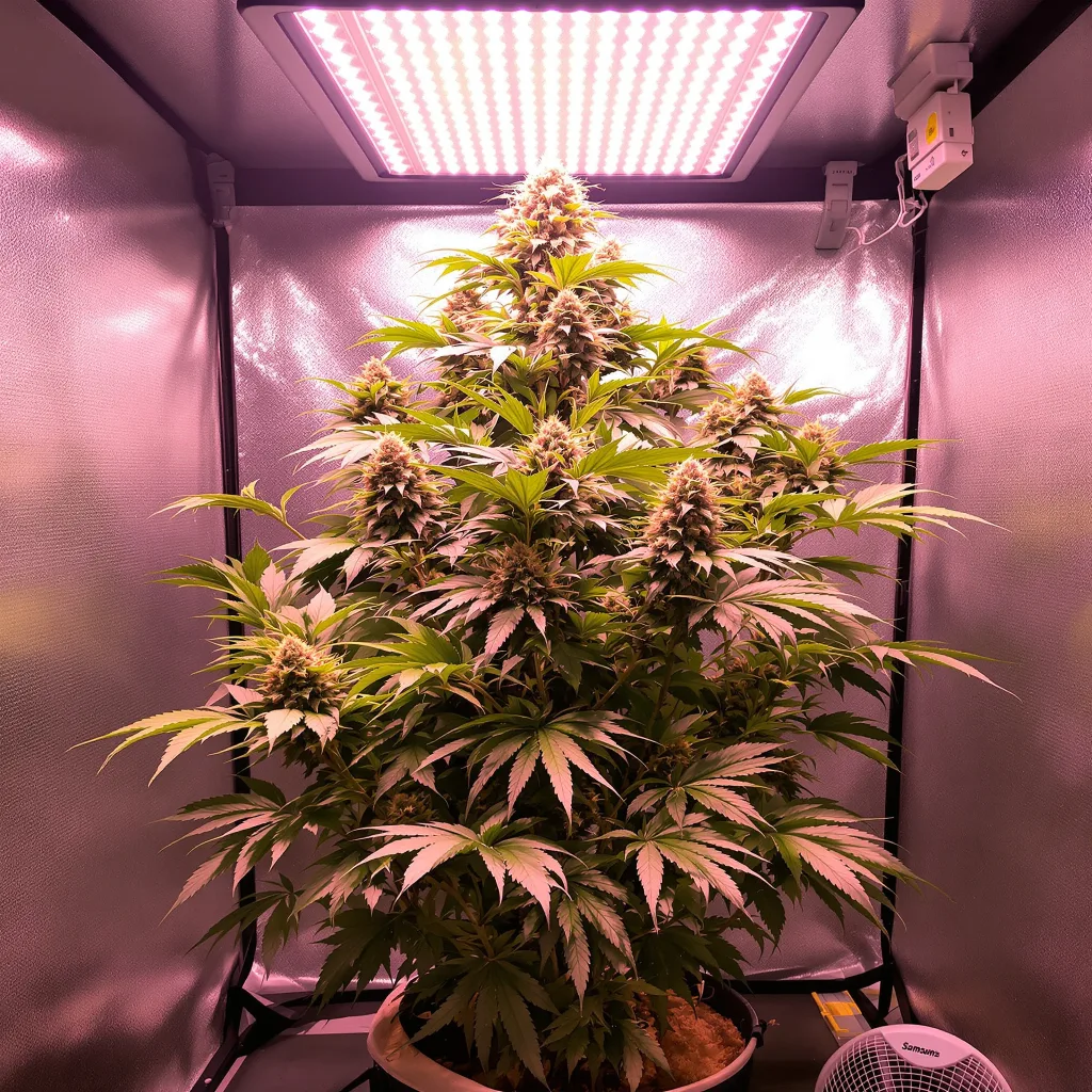 Planta de cannabis Pink Bubba en fase de floración — 90-130 cm feminizada