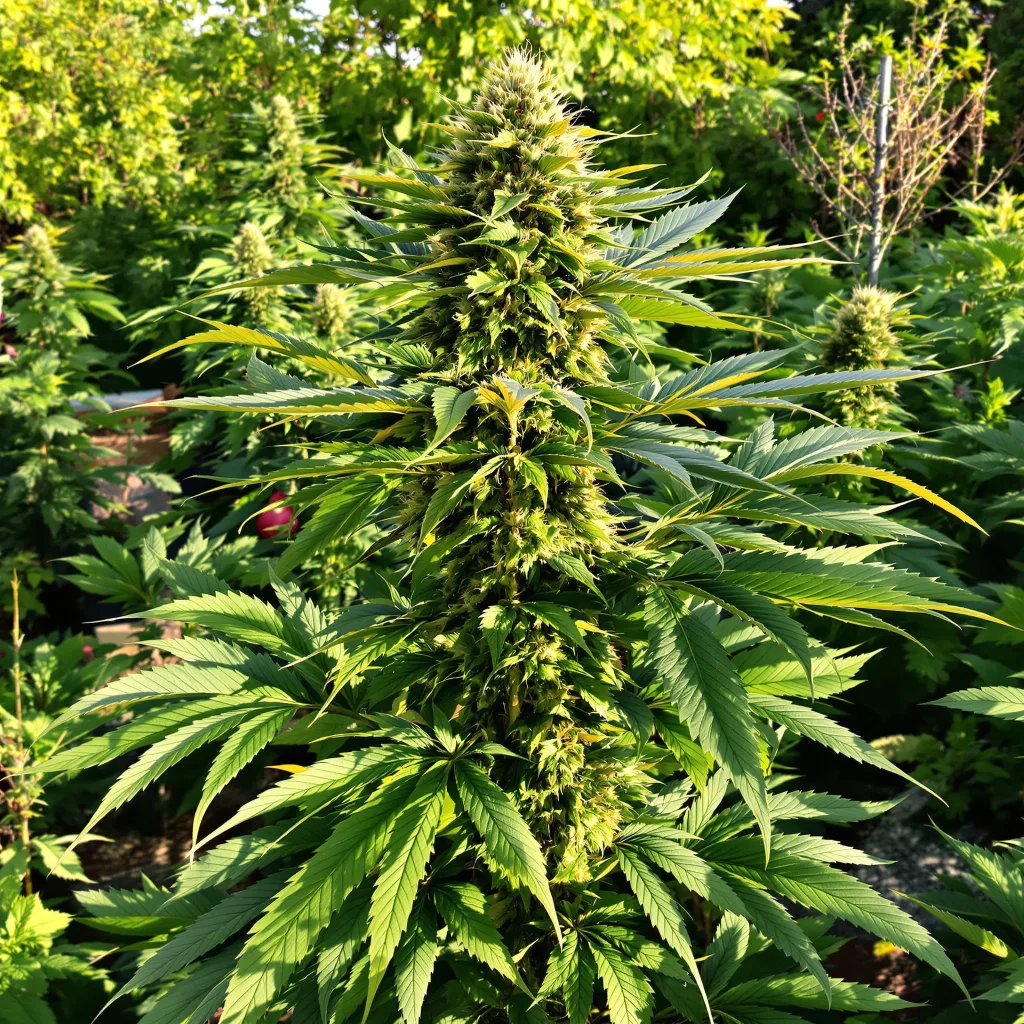 Pink Death Star 79% indica / 21% sativa — flor con tricomas visibles