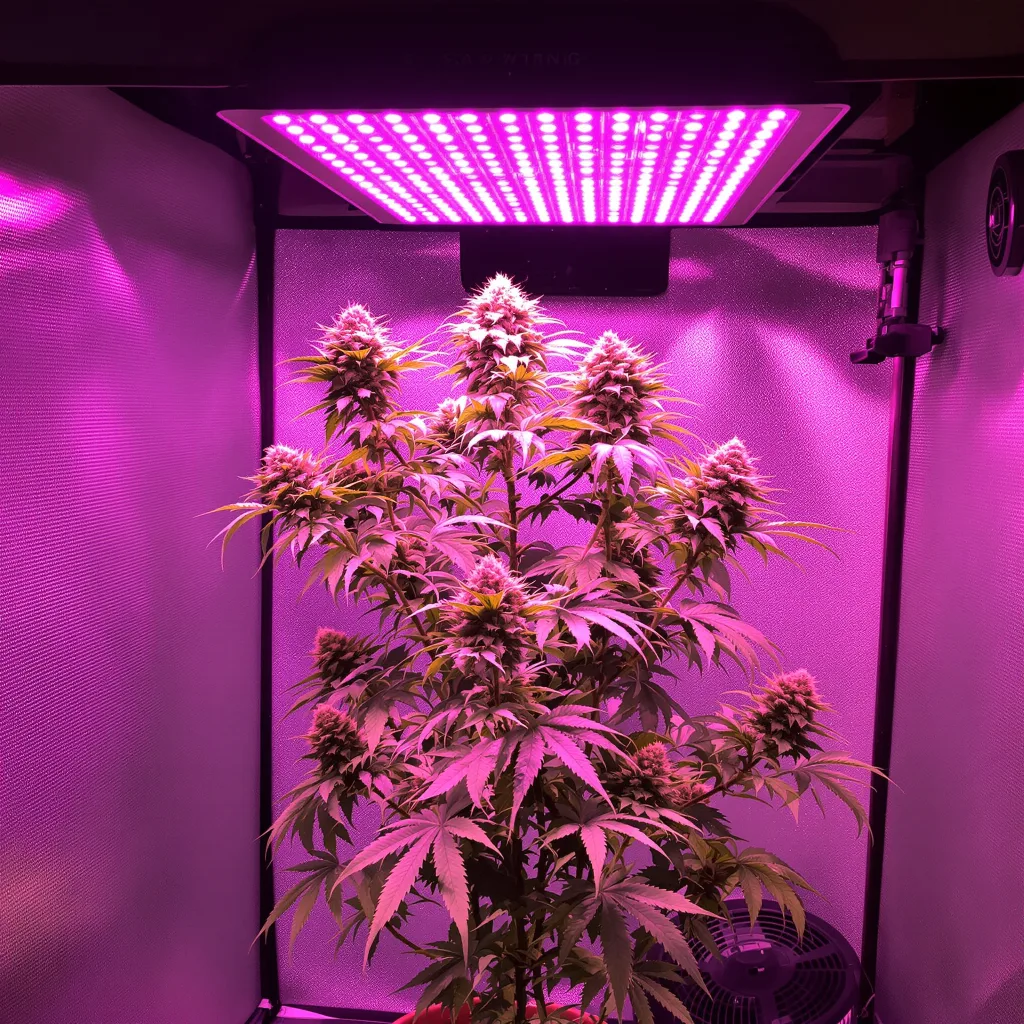 Planta de cannabis Pink Mango en fase de floración — 120-180 cm feminizada
