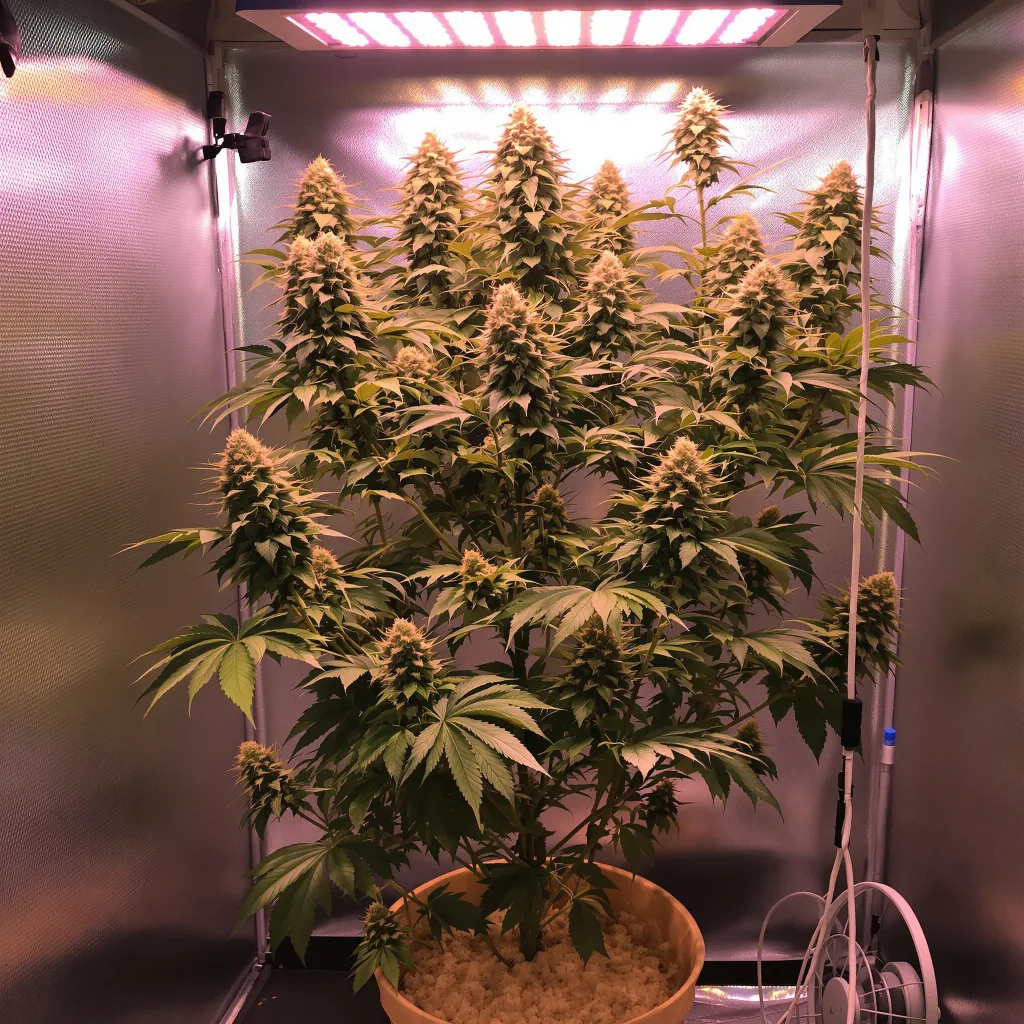 Planta de cannabis Punch Pie en fase de floración — 120-180 cm feminizada