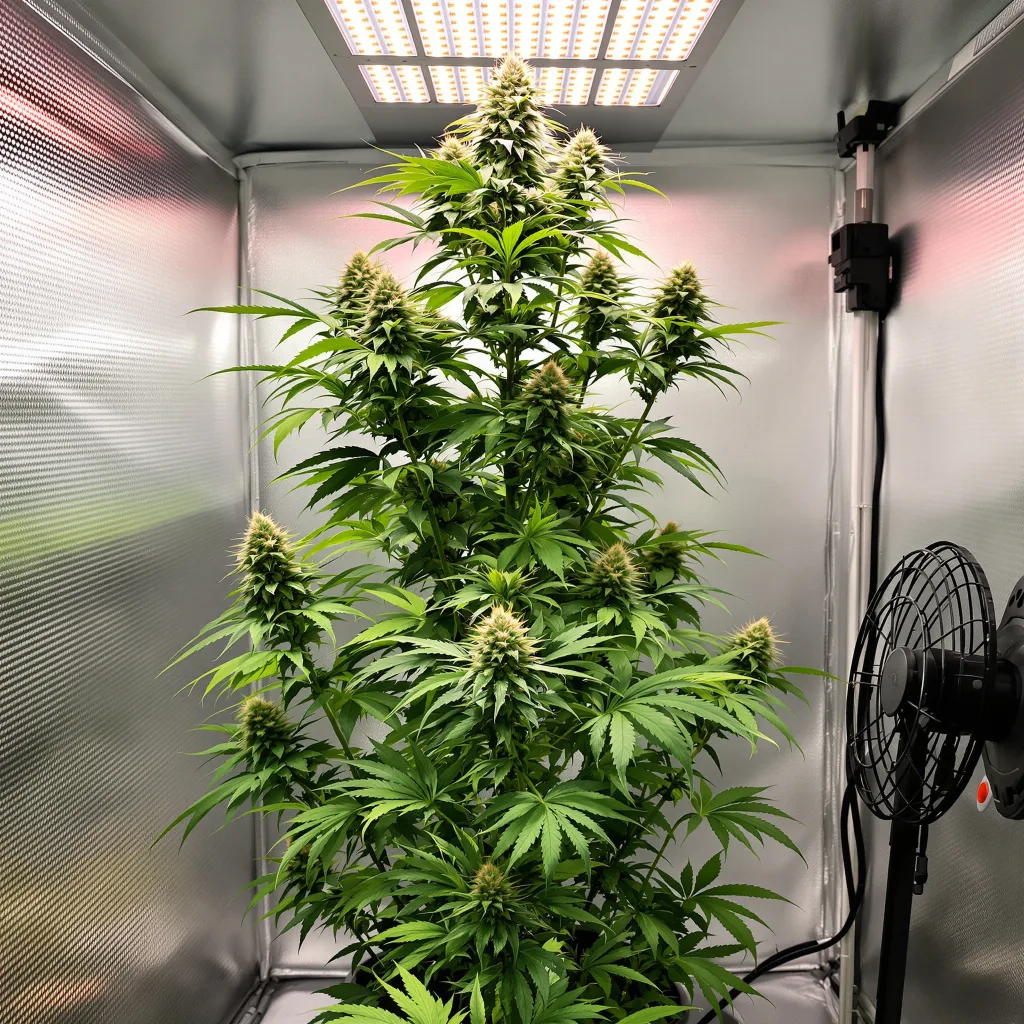 Planta de cannabis Pure Power Plant en fase de floración — 150-200 cm feminizada