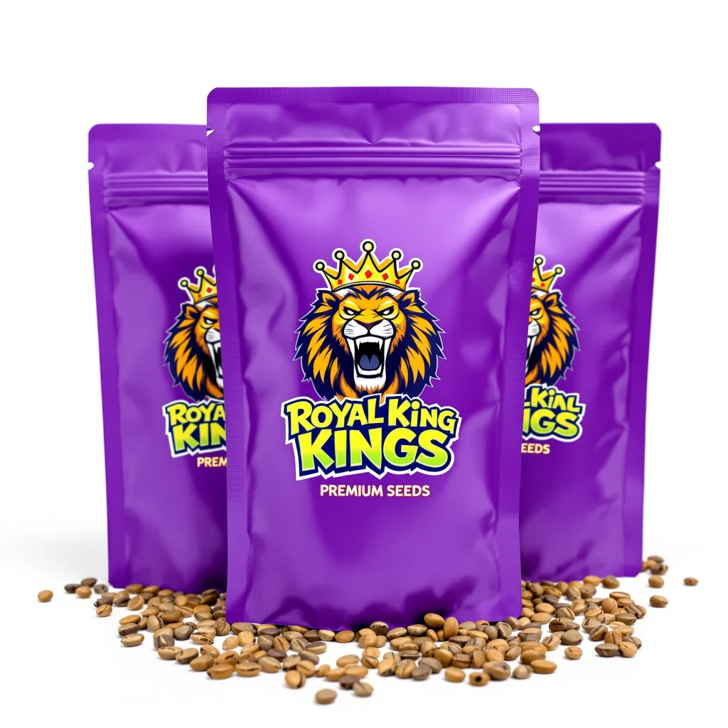 Purple Candy 77% indica / 23% sativa — flor con tricomas visibles