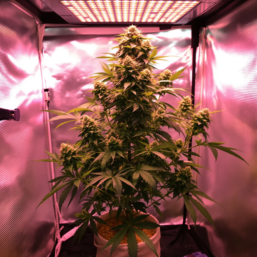Planta de cannabis Purple Dream en fase de floración — 120-180 cm feminizada