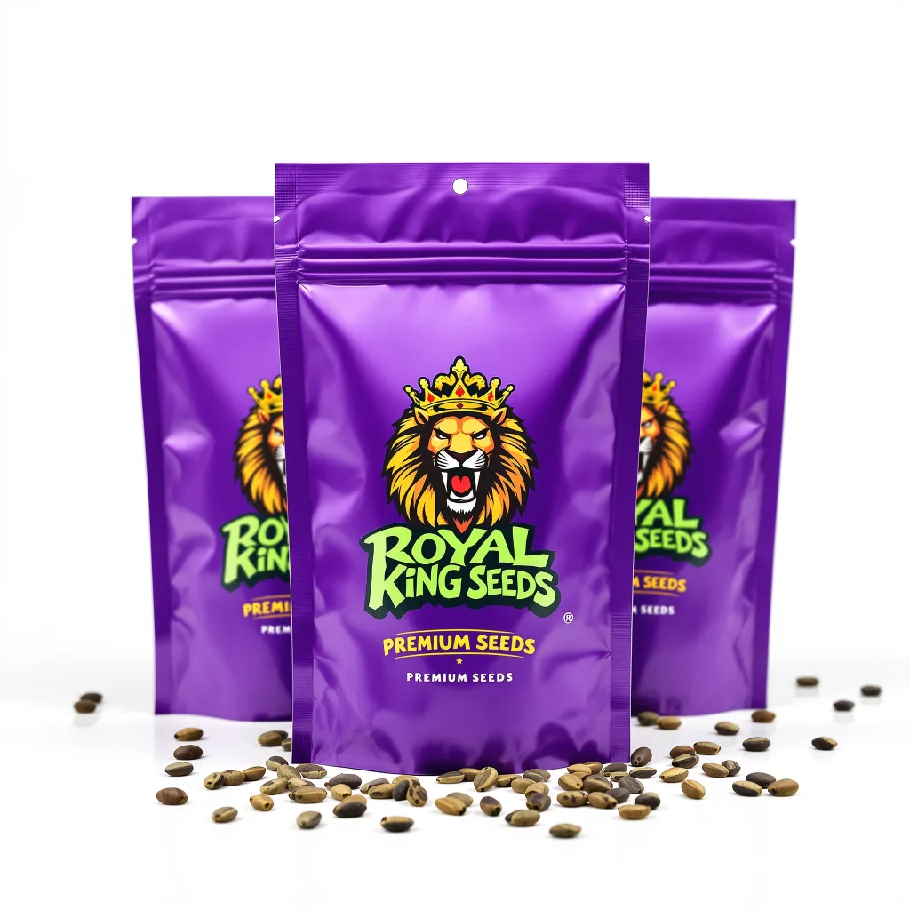 Purple Monkey Balls 68% indica / 32% sativa — flor con tricomas visibles