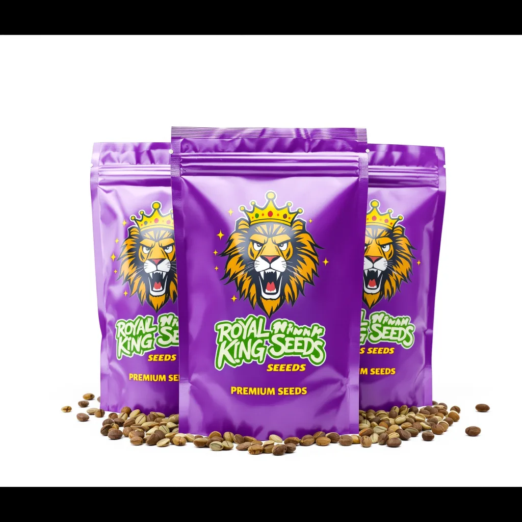 Purple Mr. Nice 74% indica / 26% sativa — flor con tricomas visibles