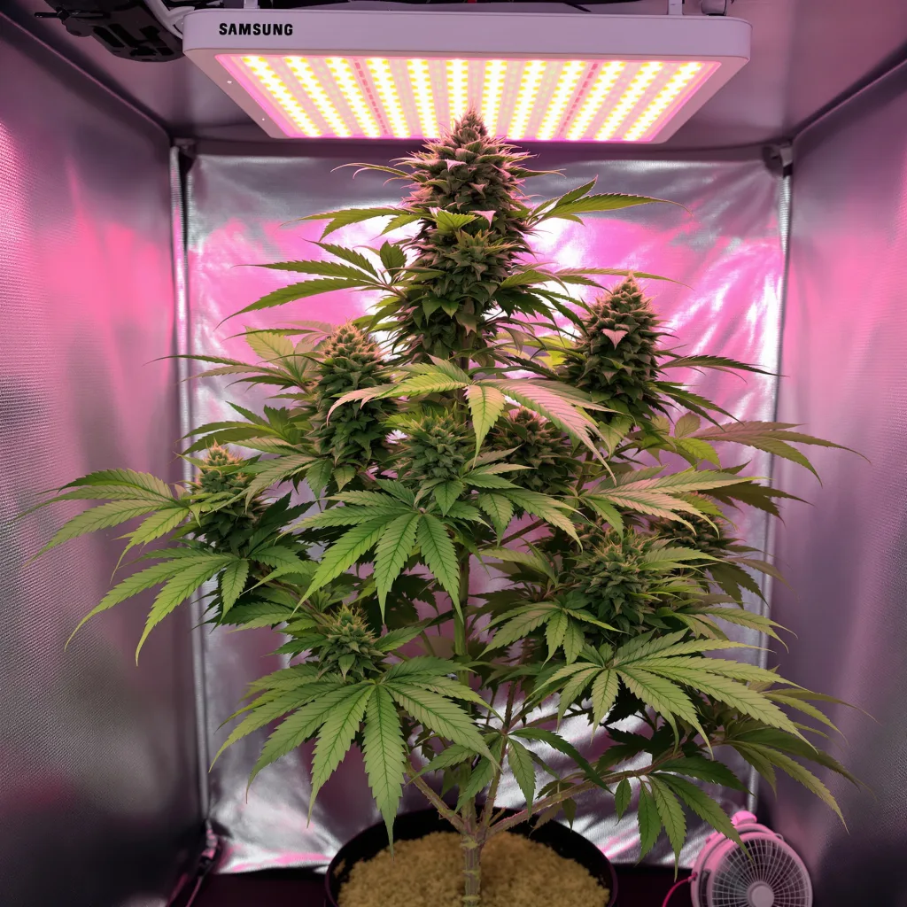 Planta de cannabis Querkle en fase de floración — 90-130 cm feminizada