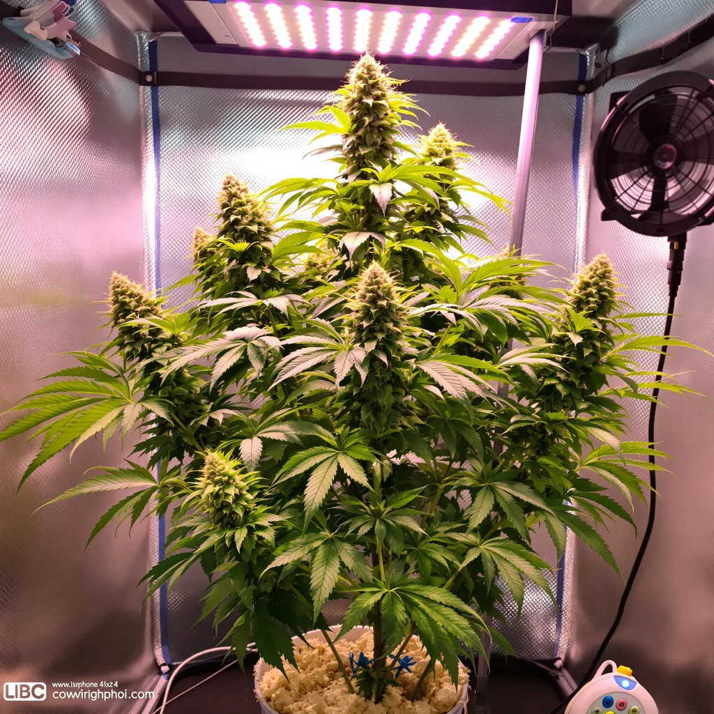 Planta de cannabis Raisinberry en fase de floración — 90-130 cm feminizada