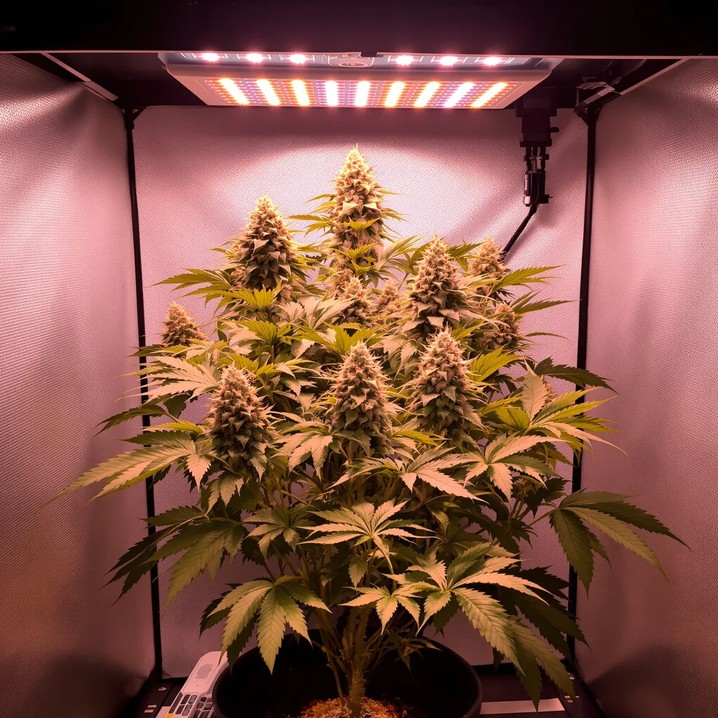 Planta de cannabis Ray Charles en fase de floración — 90-130 cm feminizada