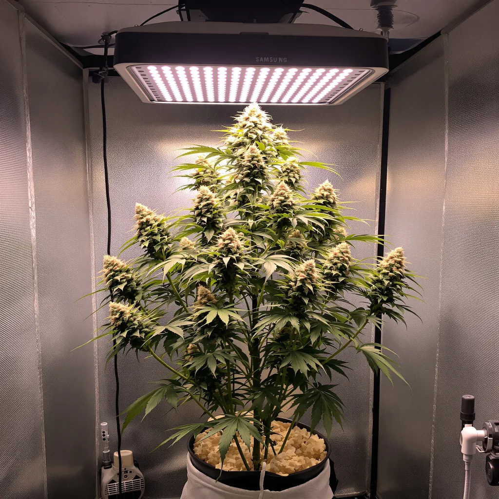 Planta de cannabis Red Widow en fase de floración — 120-180 cm feminizada