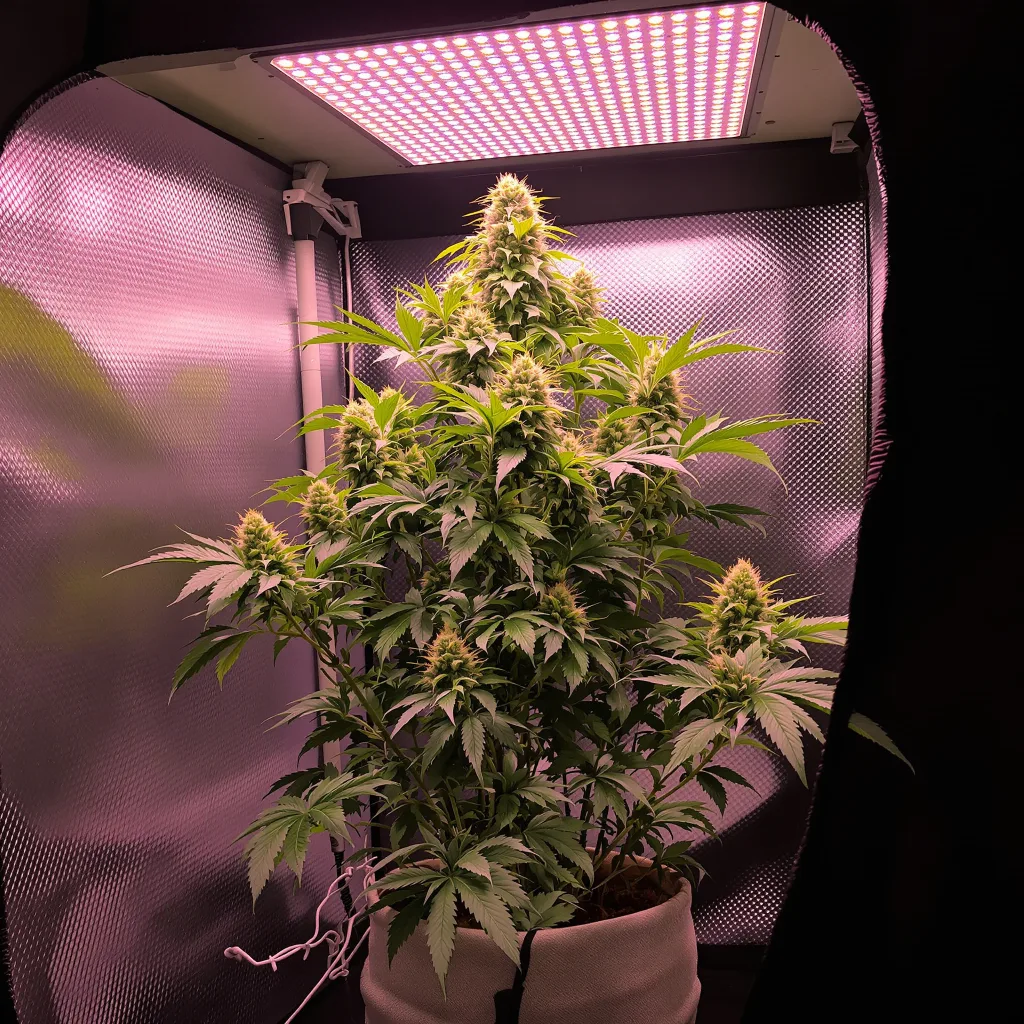 Planta de cannabis Remedy CBD en fase de floración — 120-180 cm feminizada