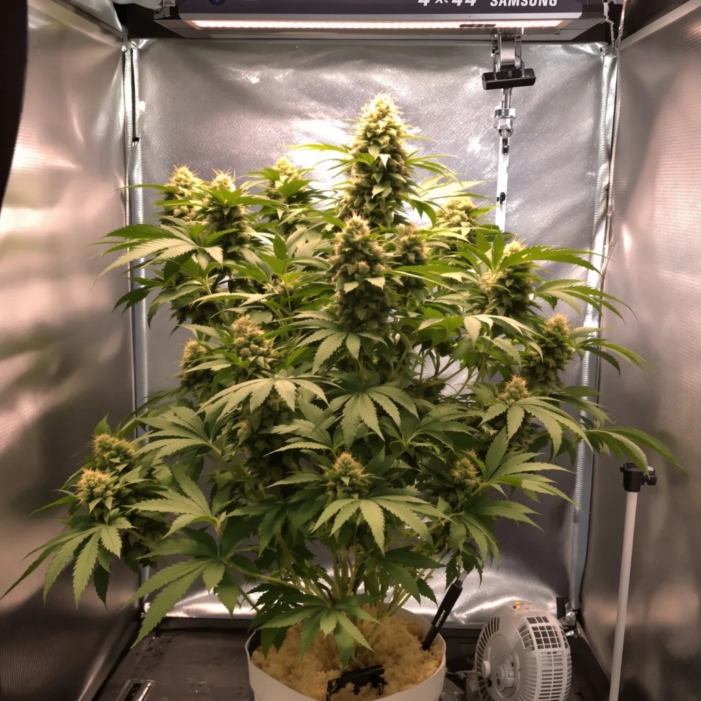 Planta de cannabis Reserve L.A.K. Federal en fase de floración — 90-130 cm feminizada
