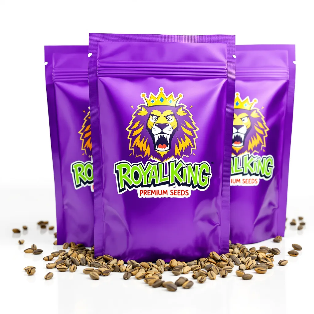 Rockstar 50% indica / 50% sativa — flor con tricomas visibles