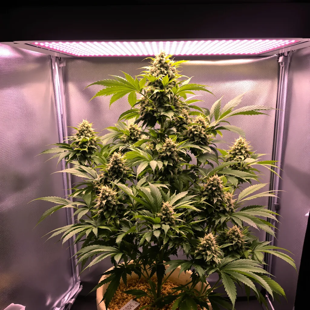 Planta de cannabis Romulan Haze en fase de floración — 90-130 cm feminizada