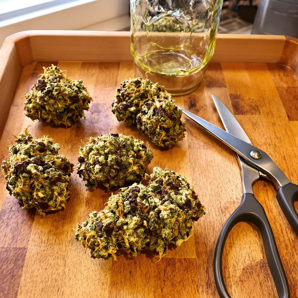 Royal Cheese 70% indica / 30% sativa — flor con tricomas visibles