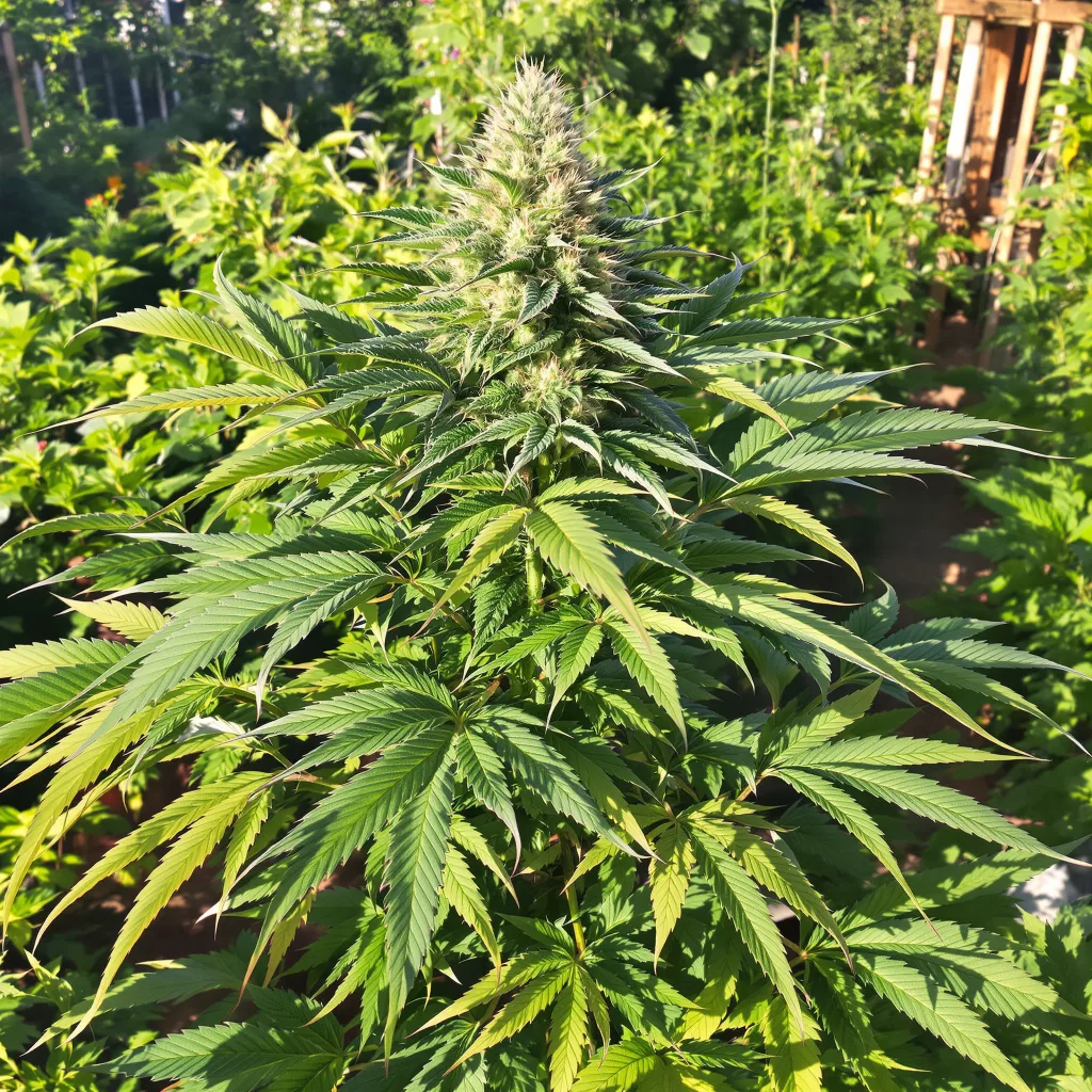 Royal Cheese 70% indica / 30% sativa — flor con tricomas visibles