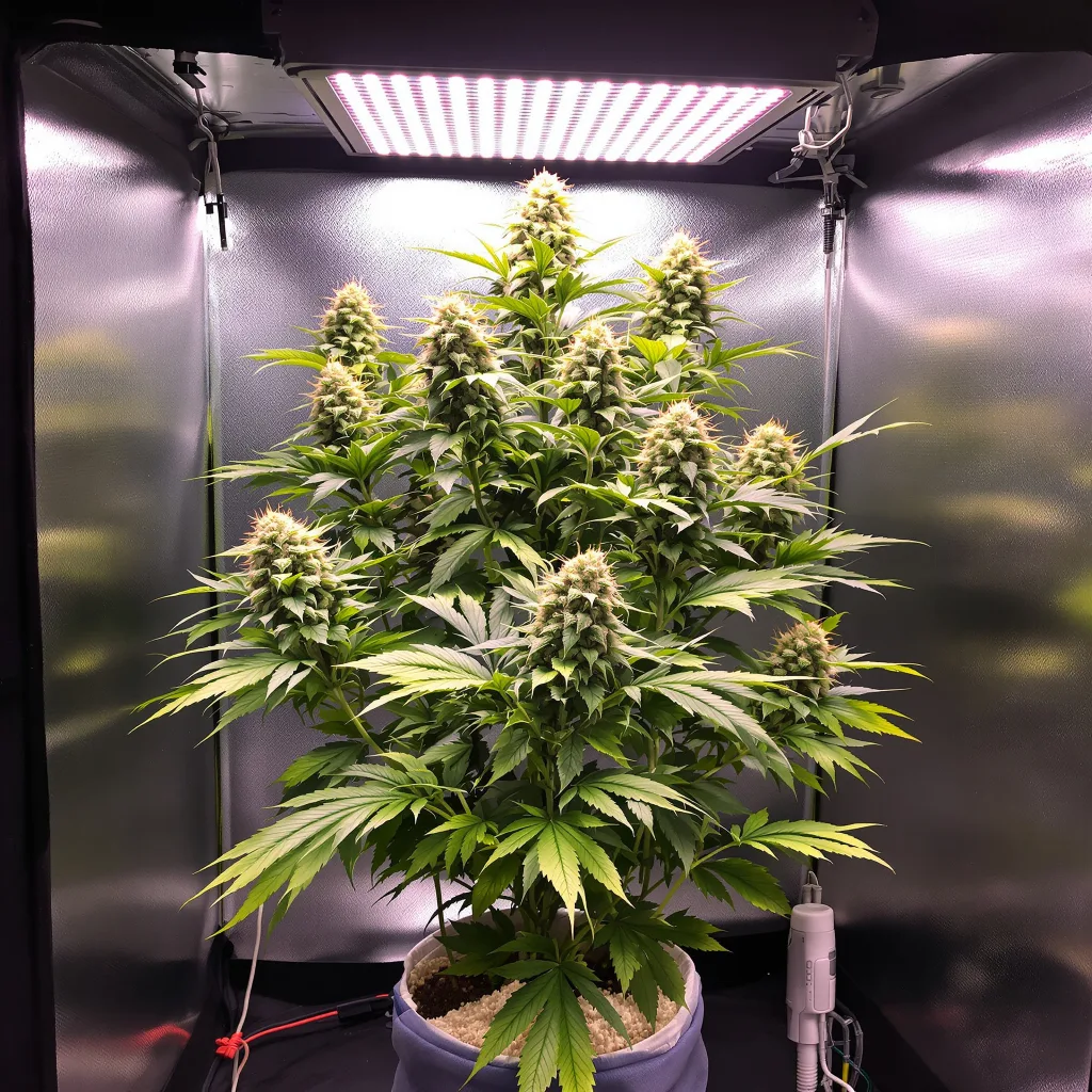 Planta de cannabis Shipwreck en fase de floración — 120-180 cm feminizada