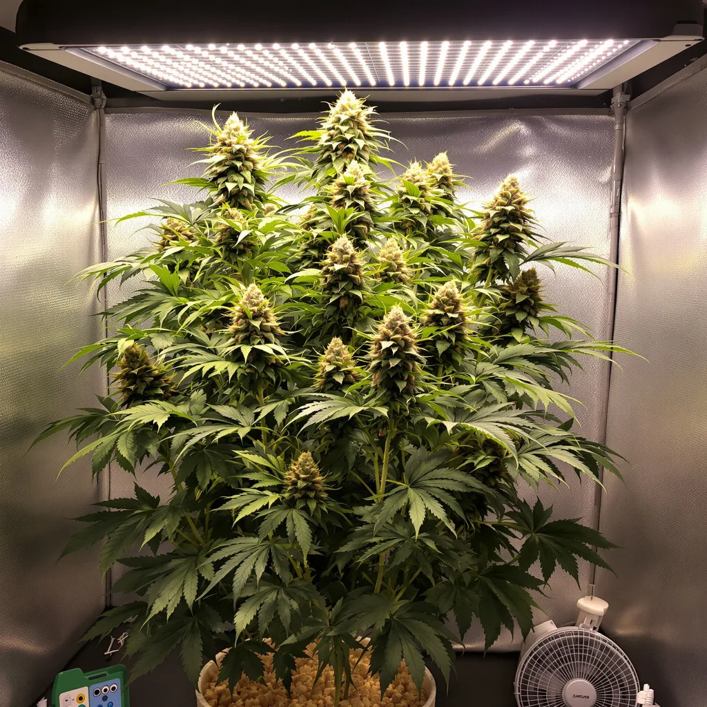 Planta de cannabis Sierra Mist en fase de floración — 120-180 cm feminizada