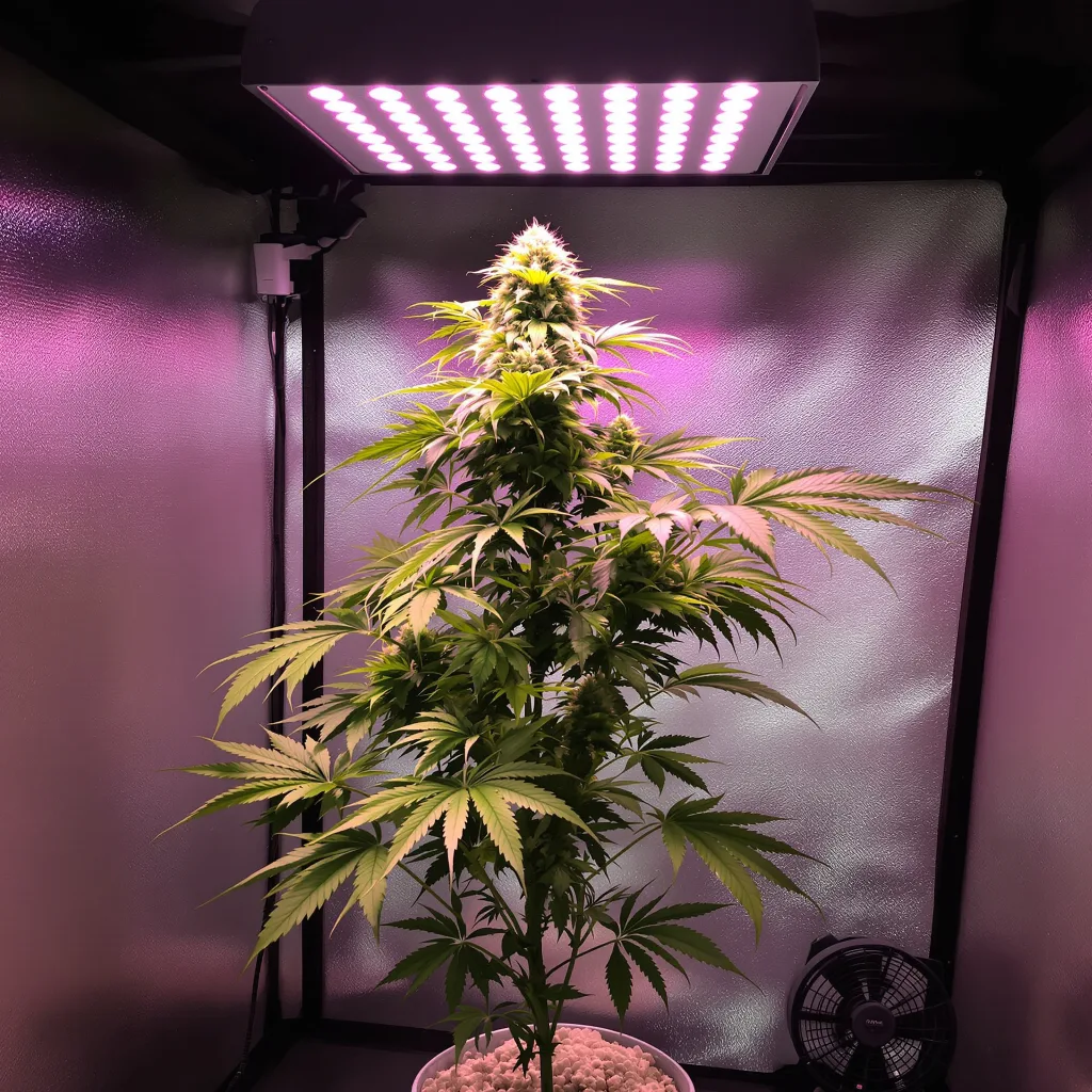Planta de cannabis Silver Haze en fase de floración — 150-200 cm feminizada