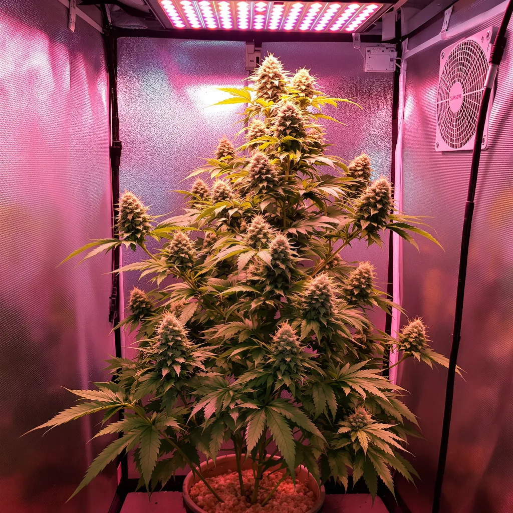 Planta de cannabis Sister Glue en fase de floración — 120-180 cm feminizada