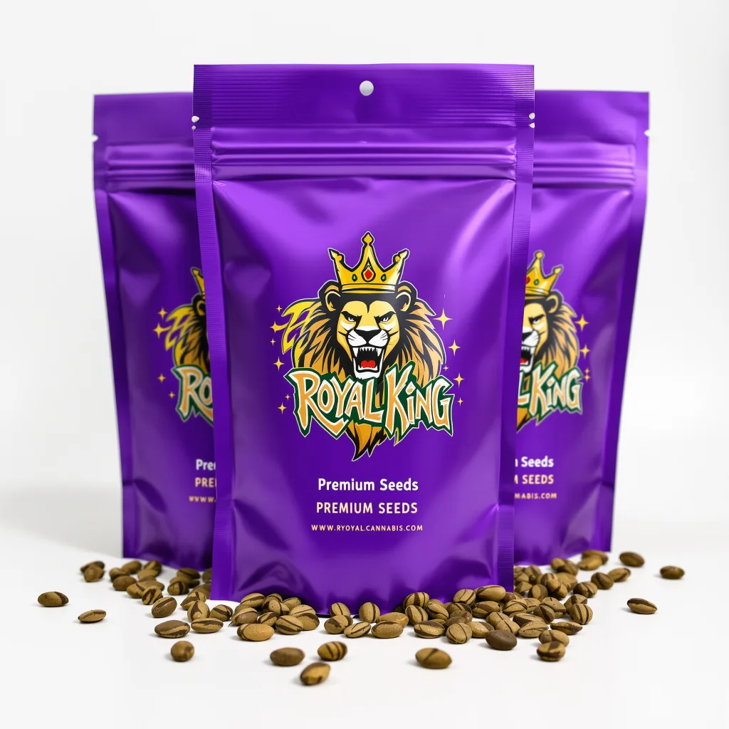 Skunky Afro 69% indica / 31% sativa — flor con tricomas visibles