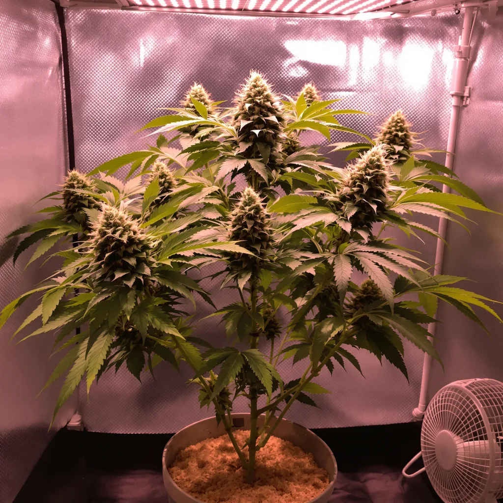 Planta de cannabis Snoop Dogg OG en fase de floración — 90-130 cm feminizada