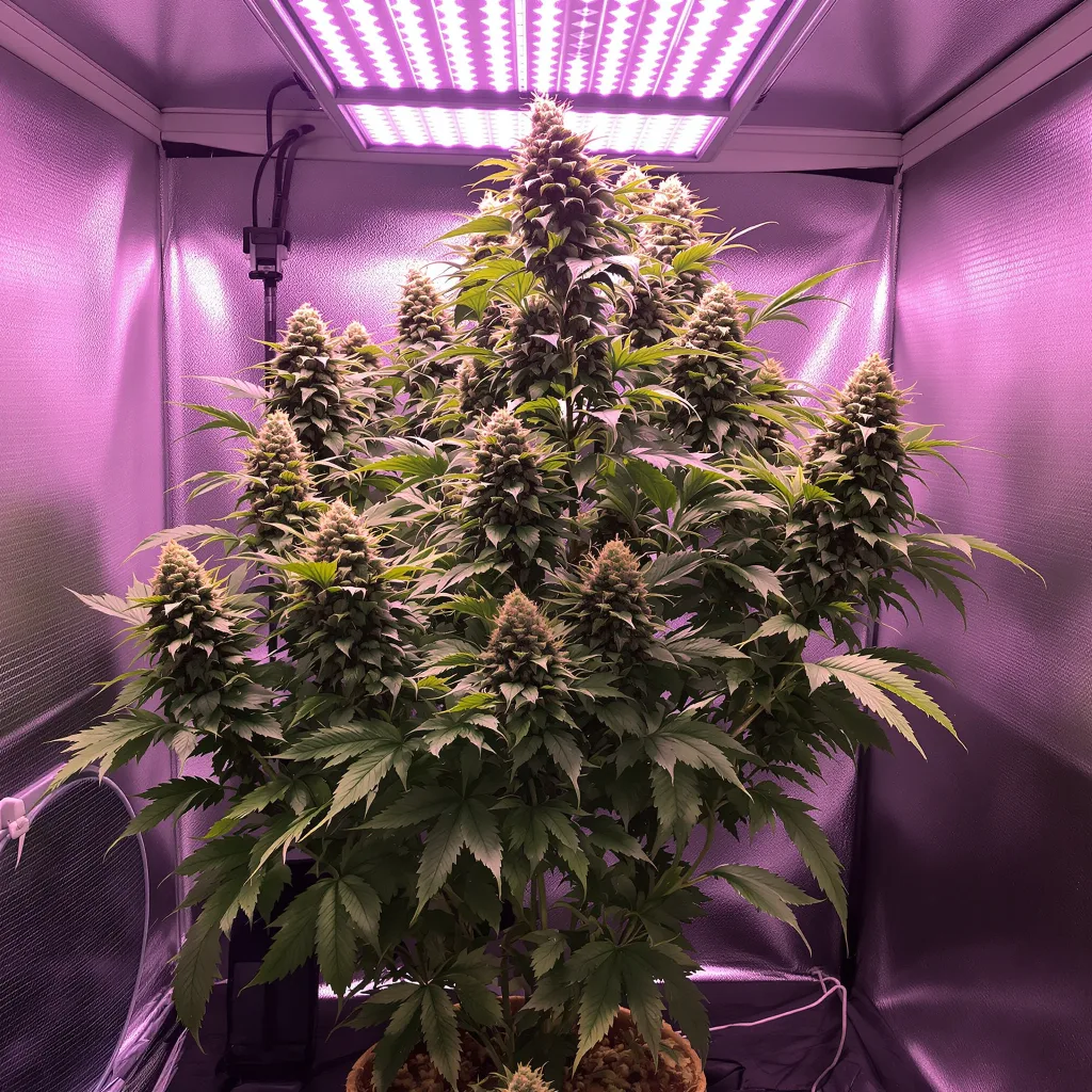 Planta de cannabis Snoop's Dream en fase de floración — 120-180 cm feminizada
