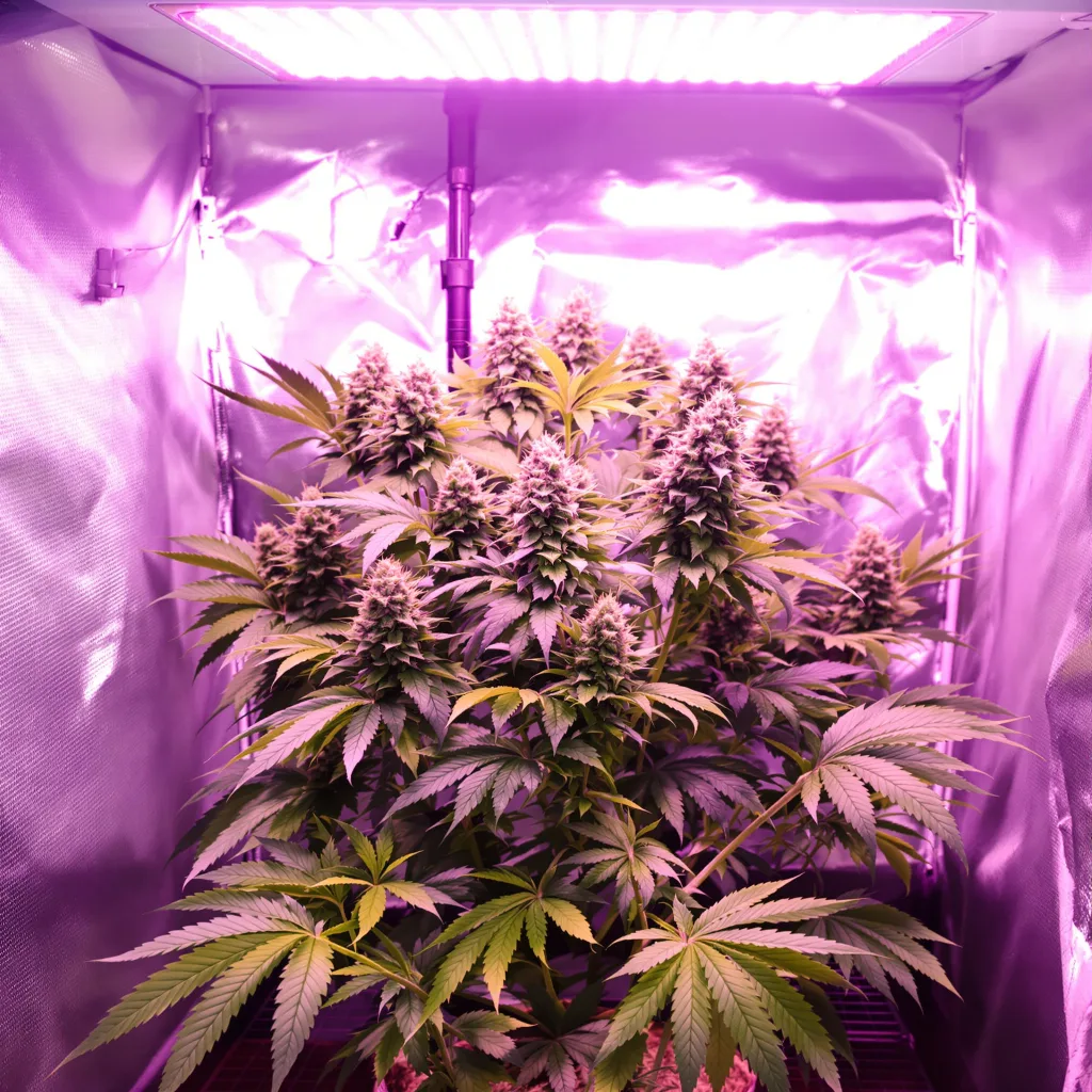 Planta de cannabis Somango en fase de floración — 90-130 cm feminizada