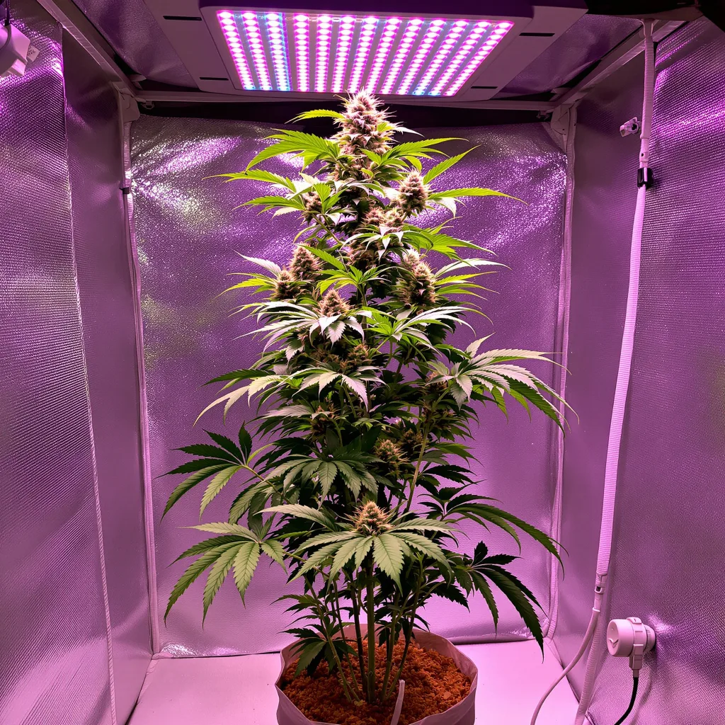 Planta de cannabis Sour Cream en fase de floración — 150-200 cm feminizada