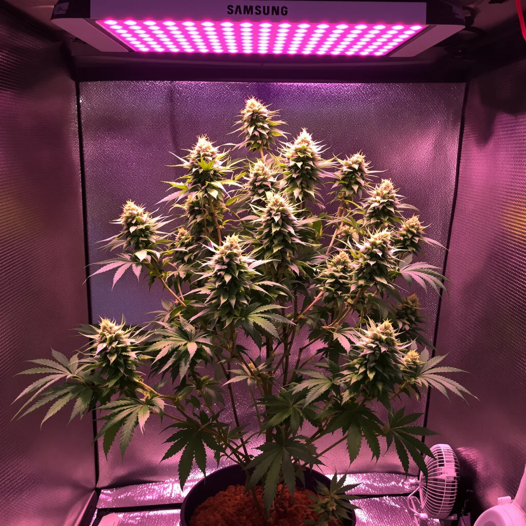 Planta de cannabis Sour Girl en fase de floración — 120-180 cm feminizada