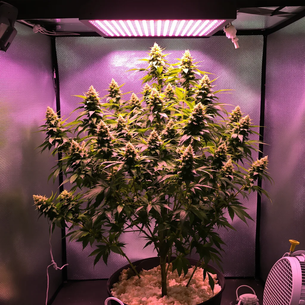 Planta de cannabis Sour Kush en fase de floración — 120-180 cm feminizada