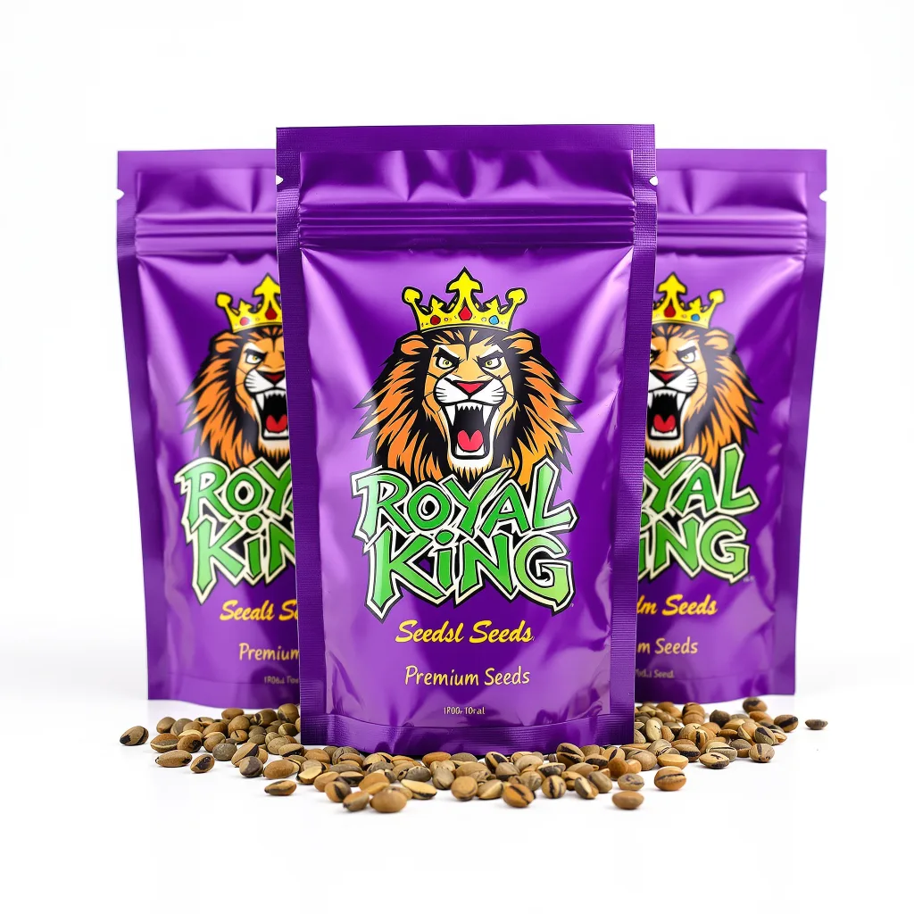 Sour Kush 50% indica / 50% sativa — flor con tricomas visibles