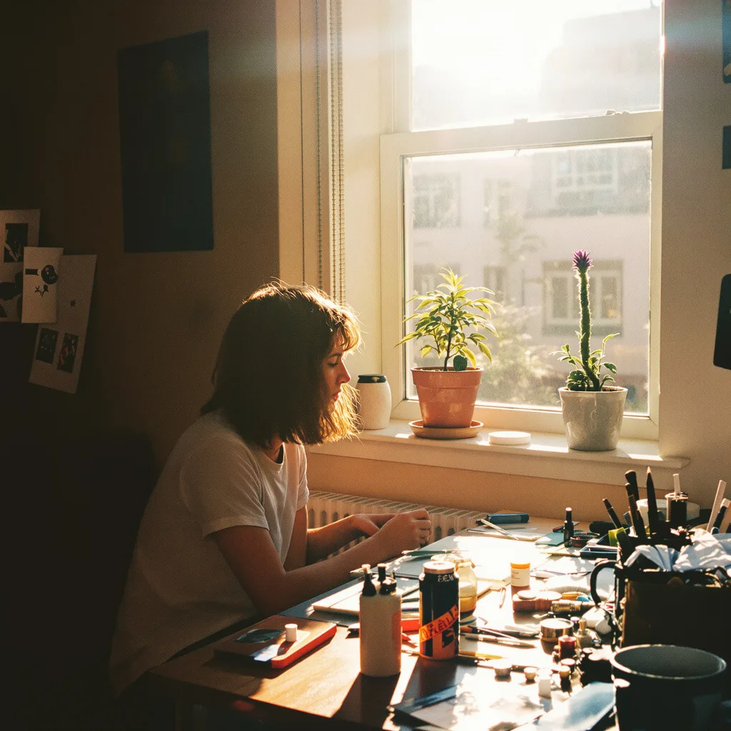 Sour OG 63% indica / 37% sativa — flor con tricomas visibles
