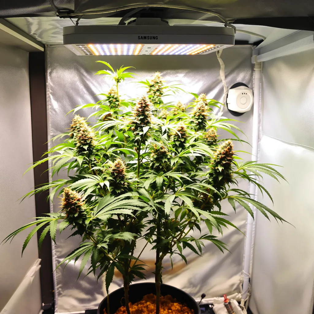 Planta de cannabis Space Candy en fase de floración — 120-180 cm feminizada