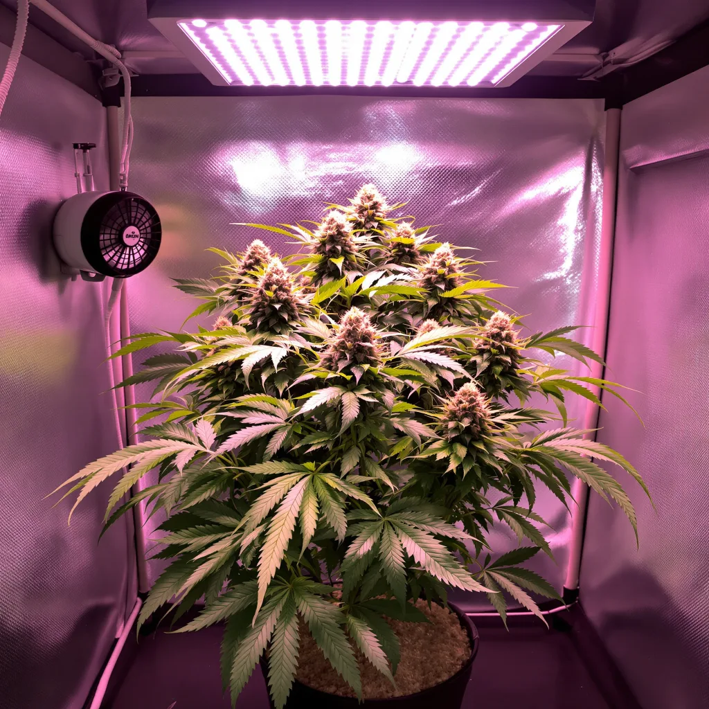 Planta de cannabis Special Kush #1 en fase de floración — 90-130 cm feminizada