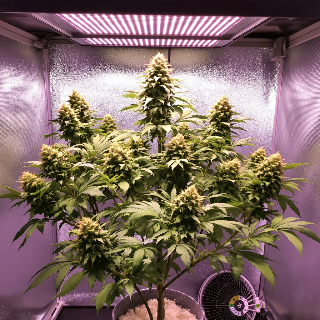 Planta de cannabis Strawberry Diesel en fase de floración — 120-180 cm feminizada