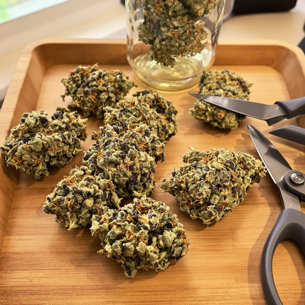 Super Bud 78% indica / 22% sativa — flor con tricomas visibles