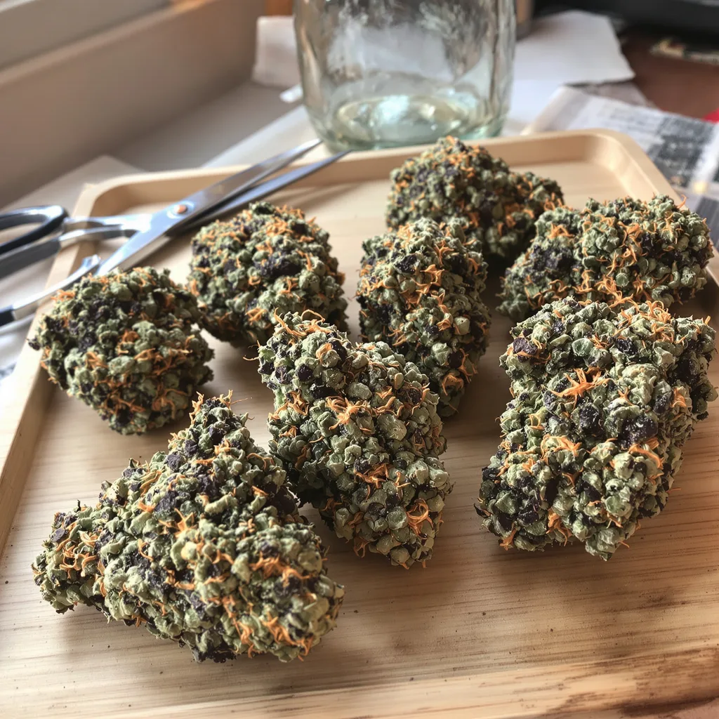 Super Bud 78% indica / 22% sativa — flor con tricomas visibles