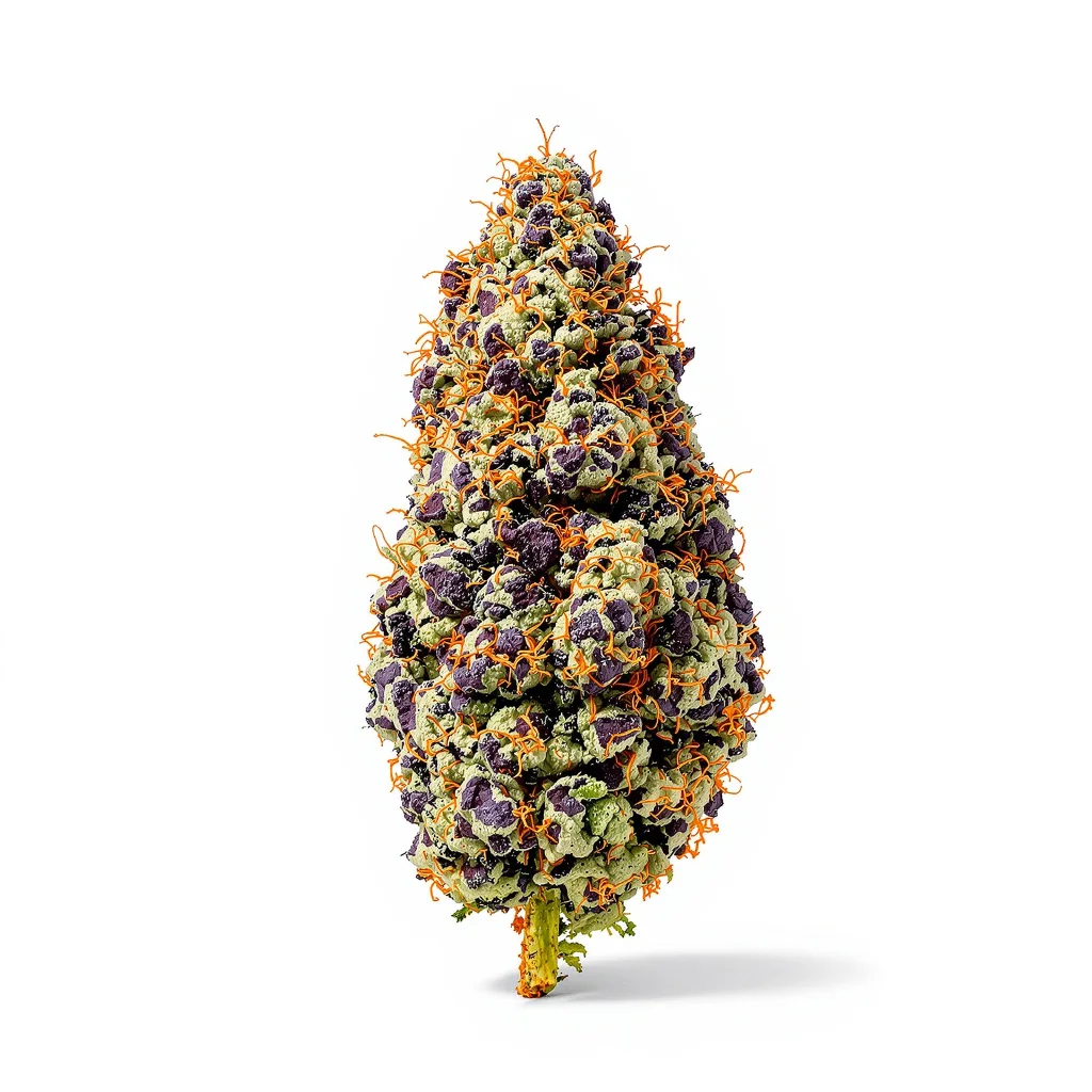 Super Bud 78% indica / 22% sativa — flor con tricomas visibles