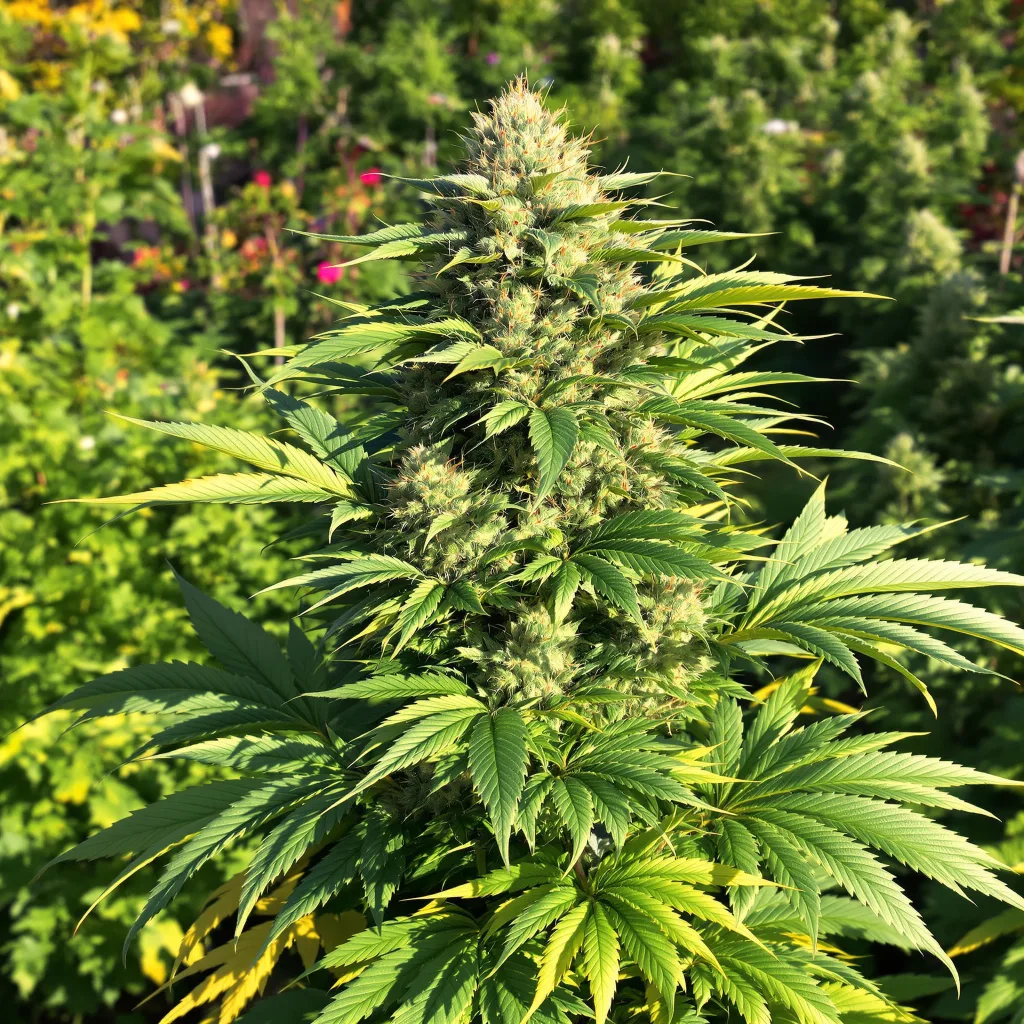 Super Cheese 89% indica / 11% sativa — flor con tricomas visibles