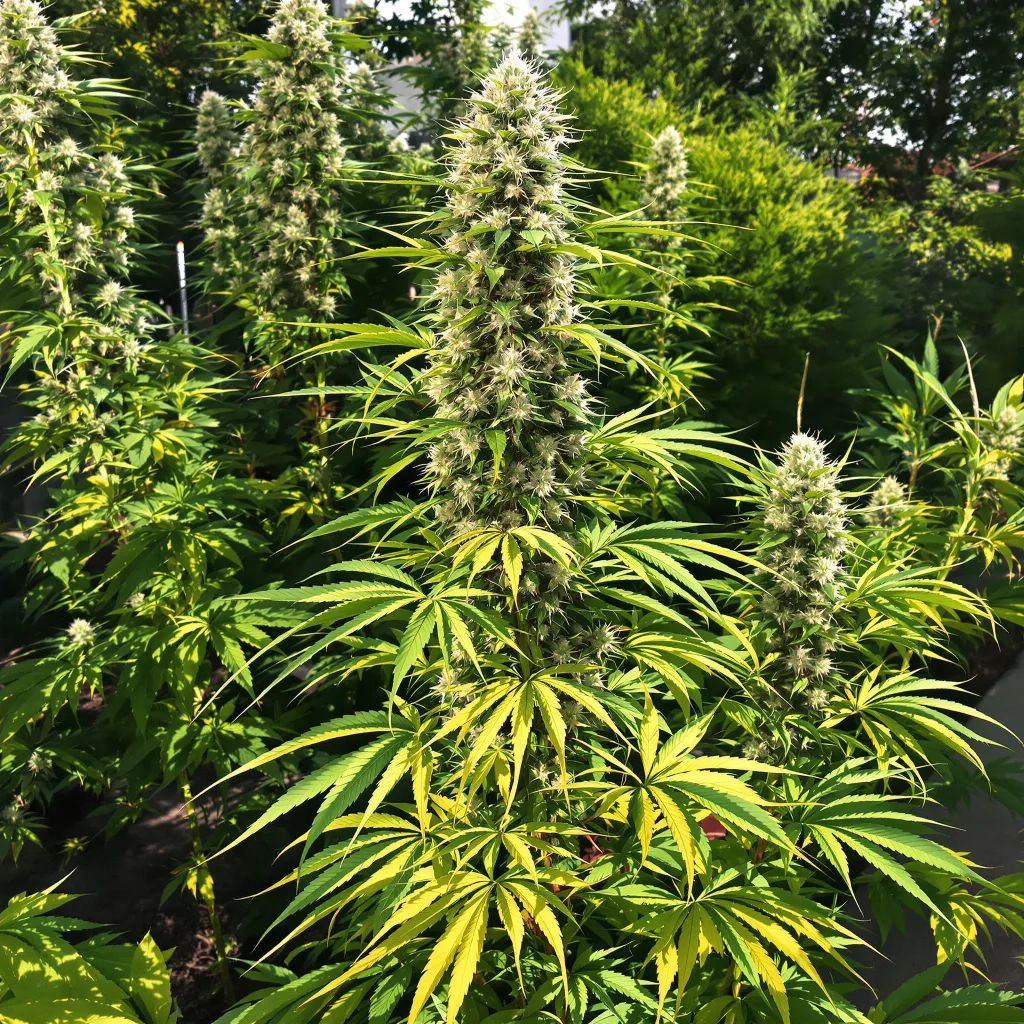 Super Green Crack 24% indica / 76% sativa — flor con tricomas visibles