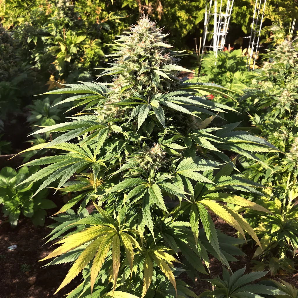 Super Skunk 70% indica / 30% sativa — flor con tricomas visibles