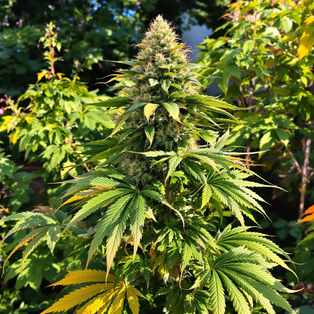 Supergirl 88% indica / 12% sativa — flor con tricomas visibles
